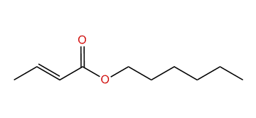 Hexyl (E)-2-butenoate